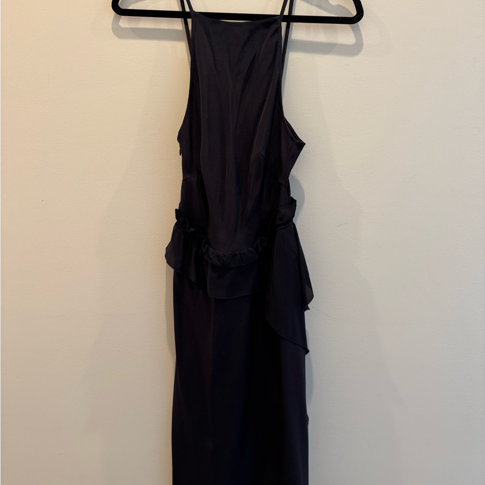 3.1 Phillip Lim Navy Strappy 100% Silk Dress